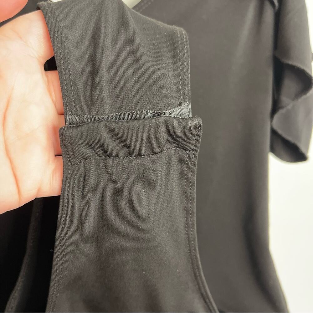 Bardot Revolve Ruffle Black Bodysuit - Picture 6 of 7
